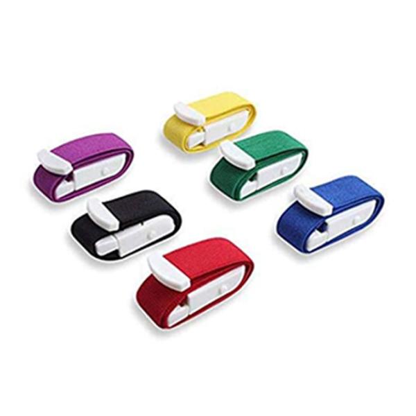 6-Pack Tourniquet Elastic First Aid Quick Release Medical Sport Emergency Buckle