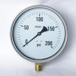 150mm 200 Psi Hydraulic Pressure Gauge