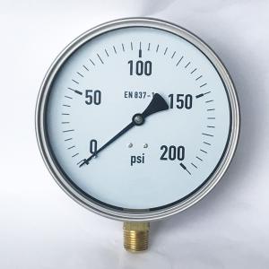 Quality 150mm 200 Psi Hydraulic Pressure Gauge wholesale