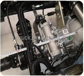 Small Dongfeng 4x2 Mini Diesel Light Cargo Pickup with 2t Capacity and Half a Row Seat
