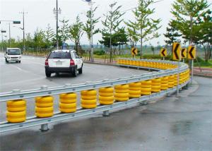 Quality Wave Steel W Beam Crash Barrier Traffic Guard Rails Salt Spray Resistant wholesale