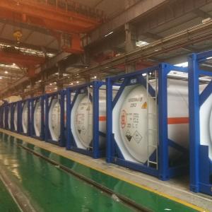 Quality LO2 LN2 LAr R134a UN Portable Tank T11 T22 24800 Liters wholesale