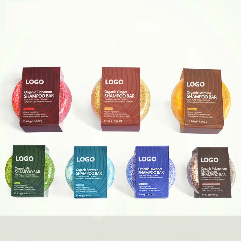 Sample Private Label Vegan Organic Handmade Hair Care Cleaning Solid Shampoo Soap Bar