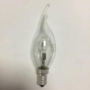 Quality E14 Halogen Globe Light Bulbs Bent Tip C35 Edison E14 28w Candle Bulb wholesale