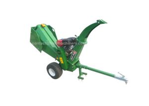 Quality 5 Inch Wood Chipper 2 Cutting Knives 220kg Net Weight Easy Operation Shredder wholesale