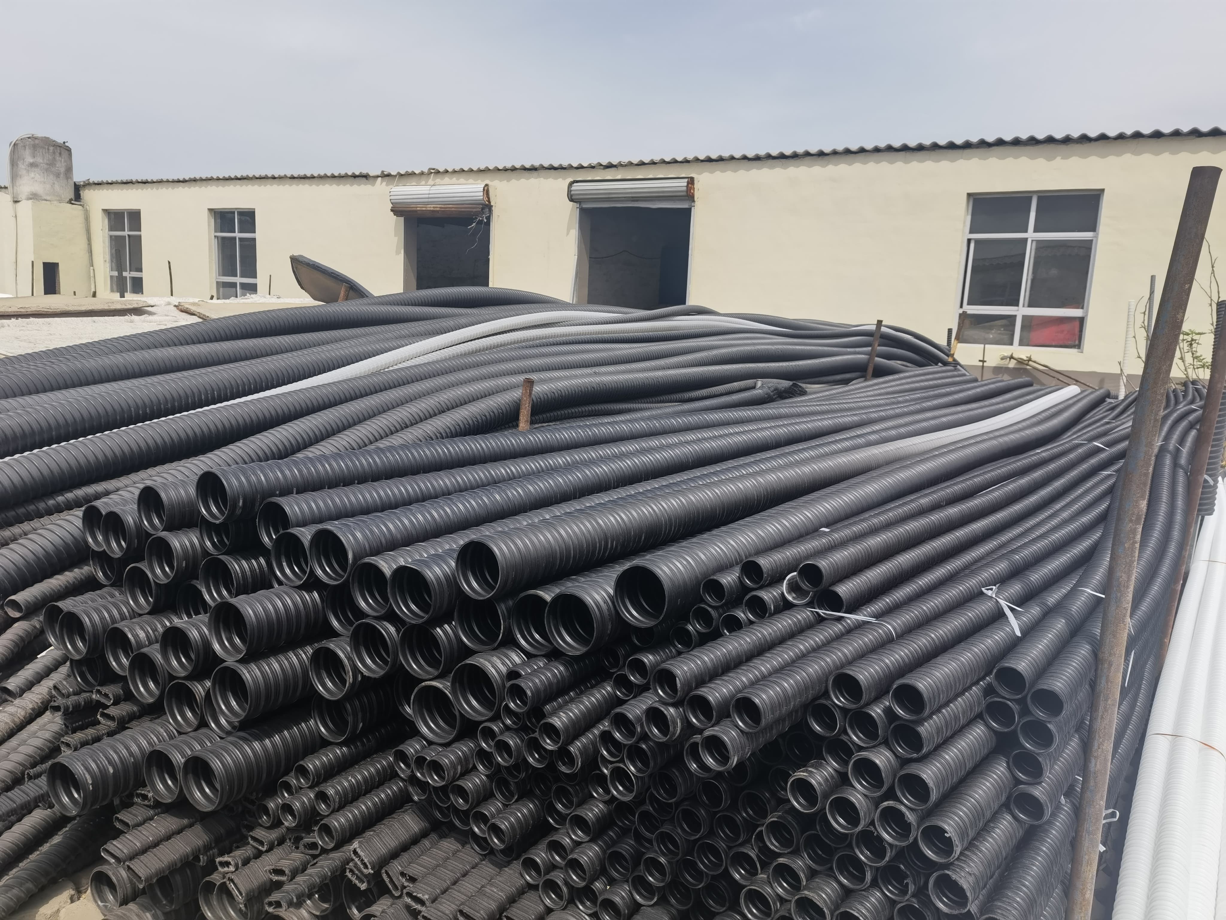 380V.50HZ Power Supply HDPE Carbon Spiral Pipe Machine for Pe Pipe Production Efficiency