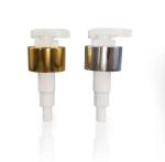 Aluminum Surface PP Lotion Pump With Screw Cap
