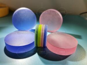 Quality Customized Size Laser Color Sapphire Crystal For laser rods and color Watch Glass Case wholesale