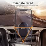 Gravity Suction Car Phone Holders Automatic Locking 360 Rotation Adjustable