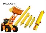 RoHS Piston Type Hydraulic Cylinder , Excavator Double Acting Hydraulic Ram