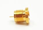 Gold Plated Kovar Hermetically Sealed SMP Male Thread-in/Bulkhead tyle RF