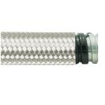 Anti Corrosion SS304 Stainless Steel Braiding Flexible Metal Tube For Electrical