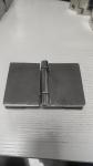 Stainless Steel Casting Bathroom Glass Door Hinge Erosion Resistant