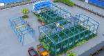 High Strength Prefab Industrial Steel Building Hangar Bridge Warehouse