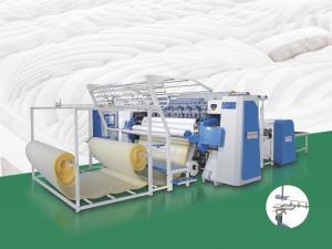 Quality Industrial Chain Stitch Quilting Machine 4800KG 25.4mm Needle Distance wholesale