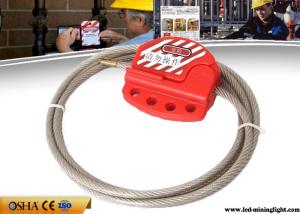 Quality Cable Safety Lock Out 1.8M Adjustable Length Stainless Steel Material wholesale