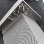 180 Degree Aluminium Corner Joint For Aluminum Alloy Balcony Door Opening Cover