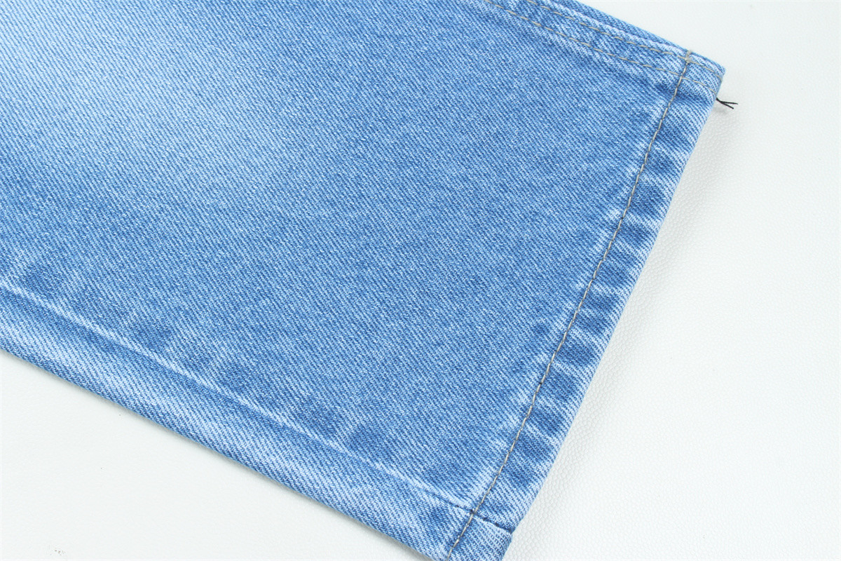 11.5oz Denim Fabric Rigid 100%C For Brand Style Jeans Boy Friend Style Soft Handfeel Super Dark Blue Color