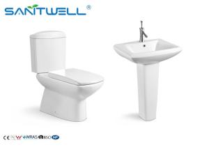 Quality Commode Flushing Ceramic Toilet Comfort Height 710 * 390 * 765 Mm SWC921 wholesale
