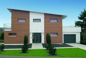 Quality ICC EN-1090 Light Steel Prefabricated 2-Storey Luxury Villa Houses With Washbasin , Shower wholesale