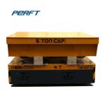 Platform Electric Material Coil Transfer Cart Battery Operated 20t