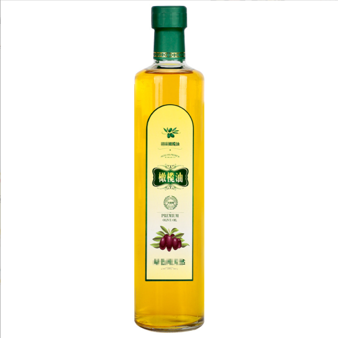 Sealing Type Rubber Stopper Square Dark Green Glass Bottle for Olive Oil OEM/ODM Accptable