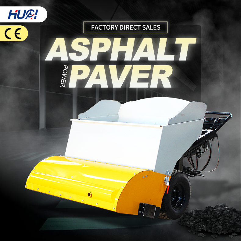 Max. Paving Thickness 1000MM Small Walk-Behind Asphalt Mini Paving Screed Machine