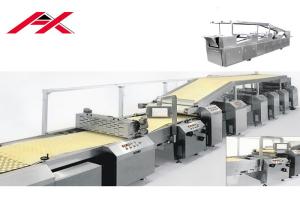 Quality 200-800kg/H Capacity Automatic Biscuit Making Equipment For Food Factory wholesale