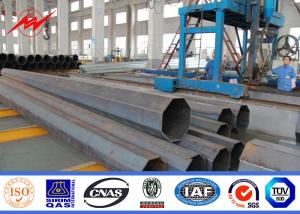 Quality 25FT Transmission Line 33kv Steel Power Pole wholesale