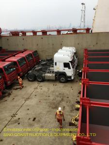 Quality 10 Wheeler Trailer Head 6x4 336hp Heavy Duty Semi Trailers For Construction Site wholesale