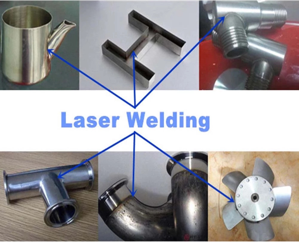 Wobble Head Handheld Fiber Laser Welder For Copper