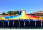 Commercial Young Adult High Speed Water Slide Racing With Mat