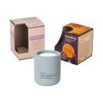 Recycled Kraft Paper Candle Packaging Box With Cutout Window