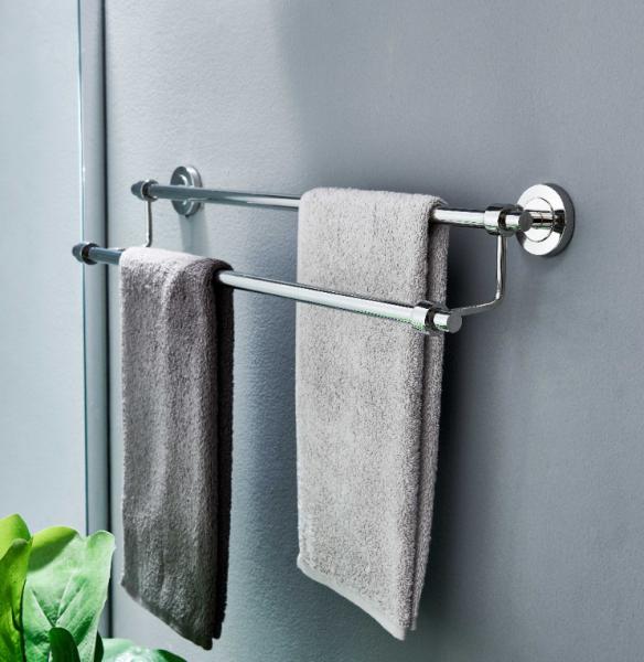 304 Stainless Steel Bathroom Towel Bars Satin Wall Mounted Bathroom Accessories