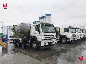 Quality 10m3 Concrete Mixer Truck 371HP Concrete Transit Mixer wholesale