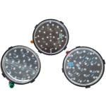 Rotable Detachable Lenses 100MM Mini LED Module Traffic Light Par