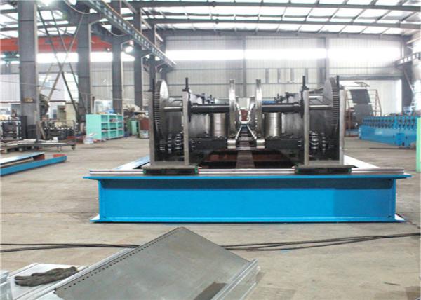 Full Automatic Cable Tray Roll Forming Machine , Auto Decoiler metal forming