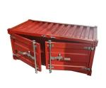 Black Orange Yellow Red Gray Blue 2 Door Container Cabinet Coffee Table