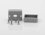 Profil Aluminium 2m length W18mm*H8.7mm Waterproof LED Channel for Decoration
