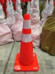 Road Safety Guiding Cone Orange PVC Plastic Traffic Cones