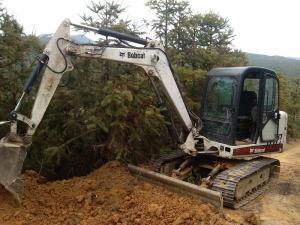 Quality USED MIDI EXCAVATOR BOBCAT 337 $17000USD wholesale