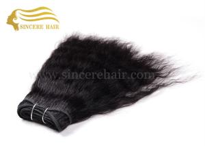 Quality 16&quot; Virgin Human Hair Extensions Weft for Sale, 40 CM Brazilian Natural Black Virgin Human Hair Weft Extensions For Sale wholesale