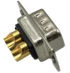 High Power 2W2 Male D-SUB Connectors Plug Solder Type ODM