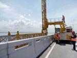 High Stability 22m Bridge Inspection Unit Rental Volvo 8X4 Electrohydraulic