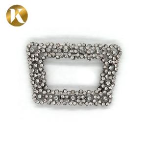 Quality Environmentally Friendly Rhinestone Shoe Clips For Bags / Clothes wholesale