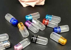 Quality 1ml Polypropylene Empty Capsule Bottles Clear Plastic Capsule Bottle wholesale