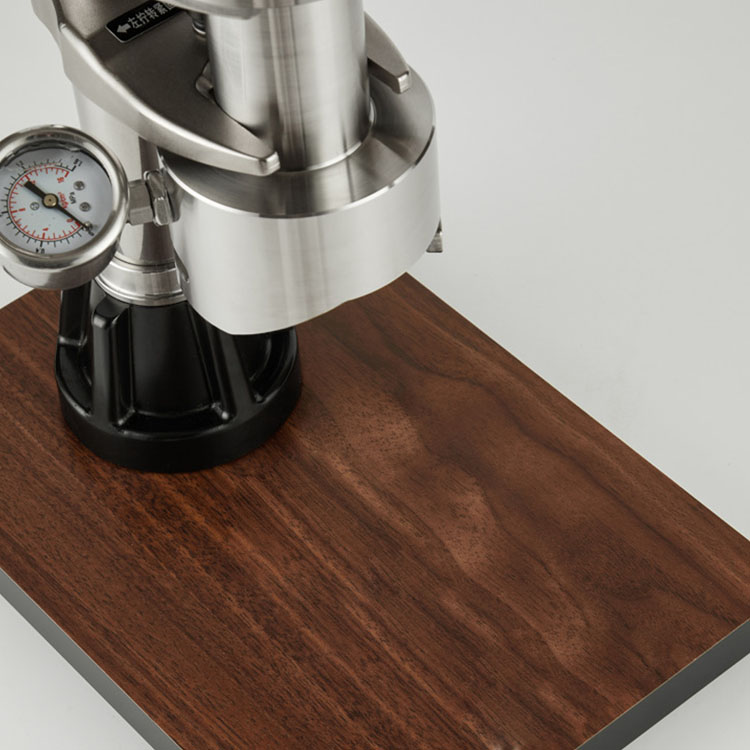 Home Coffee Maker with Black Laser Logo Espresso Barista Tools and Pressure Gauge