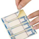 Waterproof Self Adhesive Sticker Paper Label Anti Counterfeiting ROHS