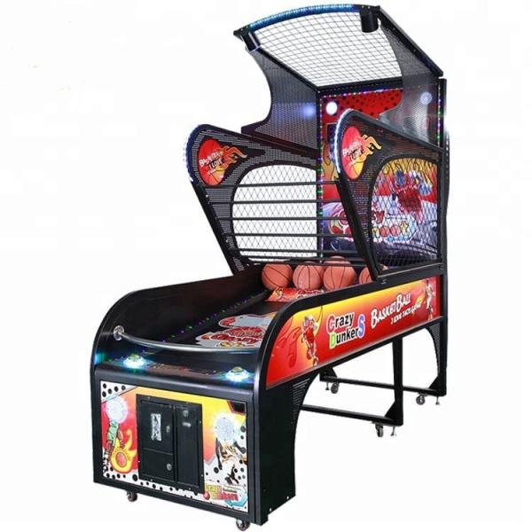 Boxing Luxury Basketball Shooting Game Machine For Amusement Park 1 Year