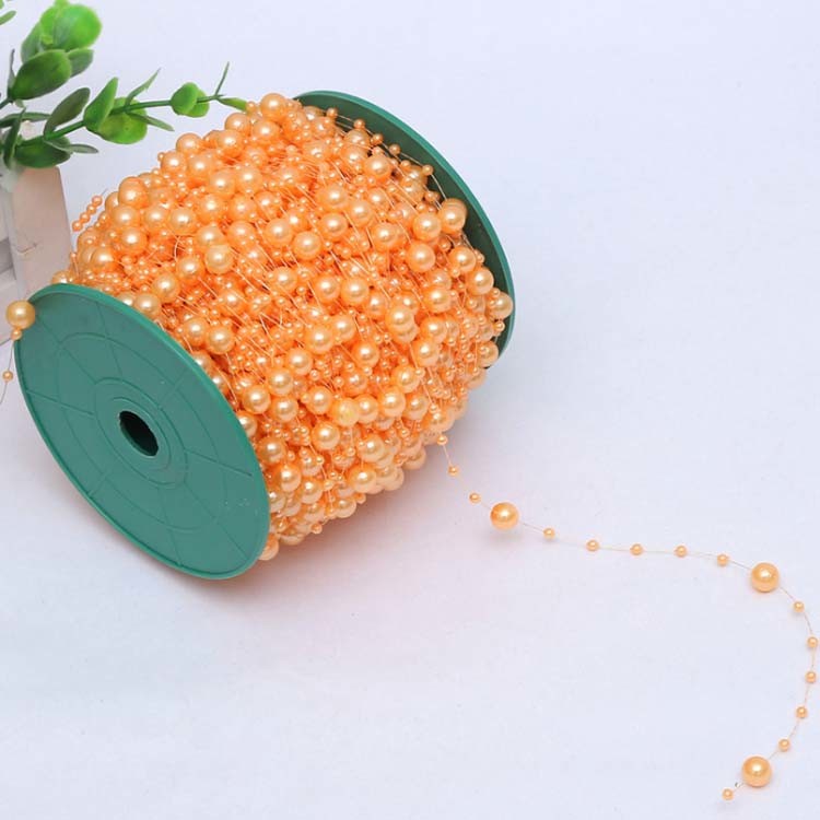 DIY Handmade Multicoloured Color Plastic Pearls Rolled MOT Beads